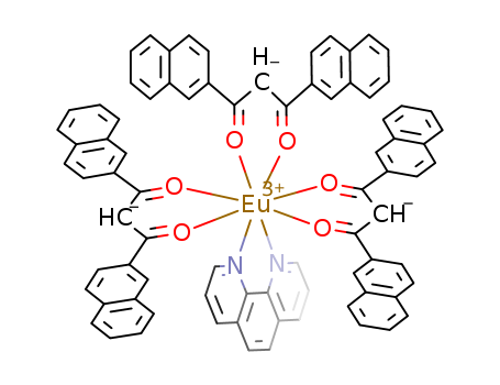 Hot Sale Tris(Dinaphthoylmethane) Mono(Phenathroline)Europium (Iii) 202460-56-8