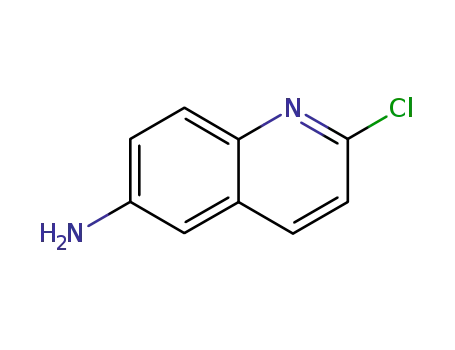 Molecular Structure of 238756-47-3 (2-CHLOROQUINOLIN-6-AMINE)