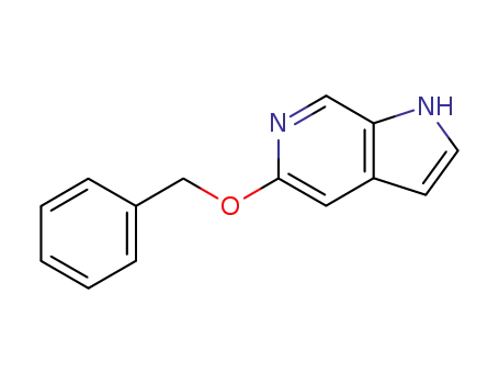 Molecular Structure of 17288-54-9 (5-BENZYLOXY-6-AZAINDOLE)