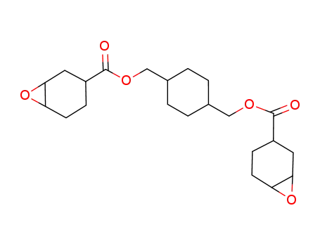 Molecular Structure of 20249-12-1 (1,4-Cyclohexanedimethanol bis(3,4-epoxycyclohexanecarboxylate))