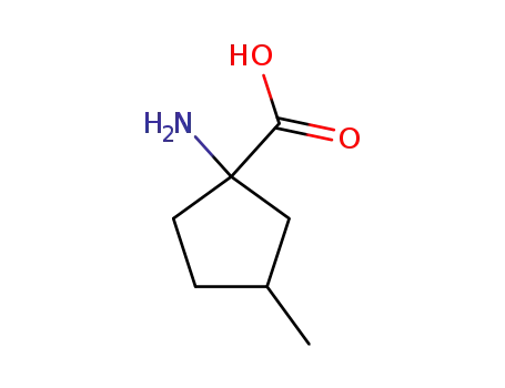 Molecular Structure of 17199-38-1 (1-AMINO-3-METHYLCYCLOPENTANECARBOXYLIC ACID)