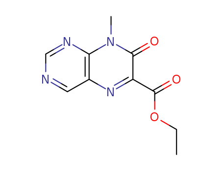 6-Pteridinecarboxylicacid, 7,8-dihydro-8-methyl-7-oxo-, ethyl ester