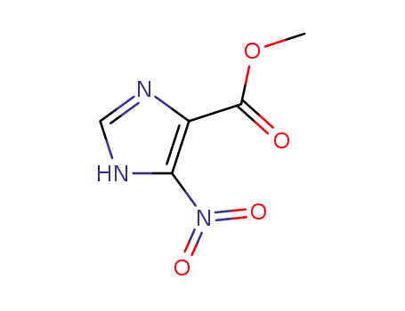 Molecular Structure of 20271-20-9 (1H-Imidazole-4-carboxylic acid, 5-nitro-, methyl ester)