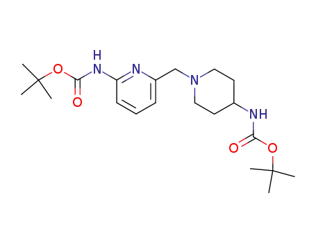Molecular Structure of 203321-87-3 ((1-[3-(2-HYDROXY-ETHOXY)-BENZYL]-PIPERIDIN-4-YL)-CARBAMIC ACID TERT-BUTYL ESTER)