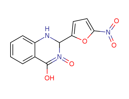 4-Quinazolinol,1,2-dihydro-2-(5-nitro-2-furanyl)-, 3-oxide