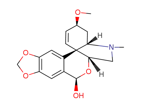 Molecular Structure of 17322-84-8 (Pretazettine)