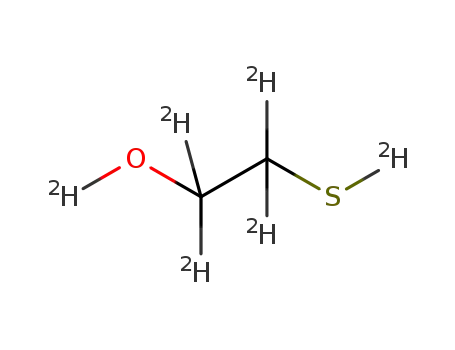 Molecular Structure of 203645-37-8 (Ethan-1,1,2,2-d4-ol-d,2-(mercapto-d)- (9CI))