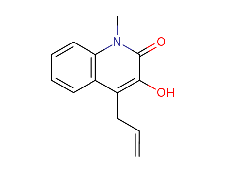2-1H-QUINOLINONE,3-HYDROXY-1-METHYL-4-(2-ALLYL)-