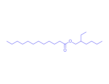 Molecular Structure of 20292-08-4 (2-ethylhexyl laurate)
