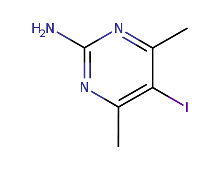 2-AMINO-4,6-DIMETHYL-5-IODOPYRIMIDINE