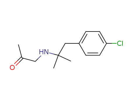 1-[[1-(4-chlorophenyl)-2-methylpropan-2-yl]amino]propan-2-one