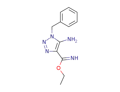 Ethyl 5-amino-1-benzyltriazole-4-carboximidate