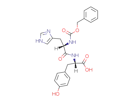 Molecular Structure of 17257-63-5 (Z-HIS-TYR-OH)