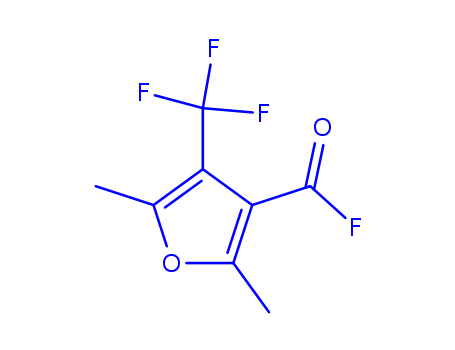 3-FURANCARBONYL FLUORIDE,2,5-DIMETHYL-4-(TRIFLUOROMETHYL)-
