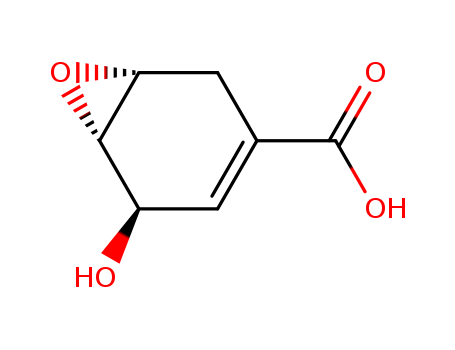 (1R,5S,6S)-5-Hydroxy-7-oxabicyclo[4.1.0]hept-3-ene-3-carboxylic acid