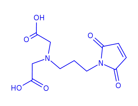 Molecular Structure of 207613-06-7 (N-(carboxymethyl)-N-[3-(2,5-dihydro-2,5-dioxo-1H-pyrrol-1-yl))