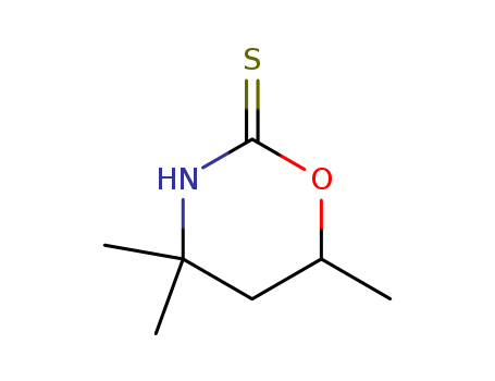 2H-1,3-Oxazine-2-thione,tetrahydro-4,4,6-trimethyl-