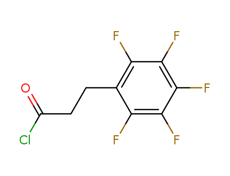 Benzenepropanoylchloride, 2,3,4,5,6-pentafluoro-