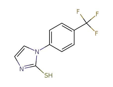 Molecular Structure of 17452-18-5 (1-(4-TRIFLUOROMETHYLPHENYL)IMIDAZOLINE-2-THIONE)