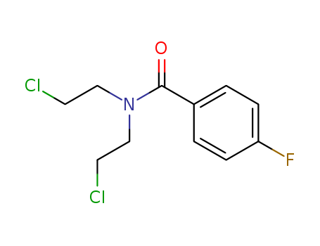 1736-40-9,N,N-bis(2-chloroethyl)-4-fluoro-benzamide,Benzamide,N,N-bis(2-chloroethyl)-p-fluoro- (7CI,8CI); NSC 64371