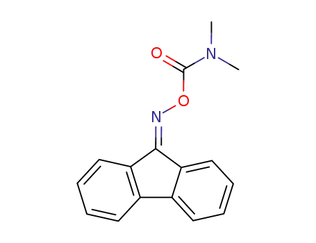 Molecular Structure of 20663-11-0 ((dimethylamino)[(9H-fluoren-9-ylideneamino)oxy]methanone)