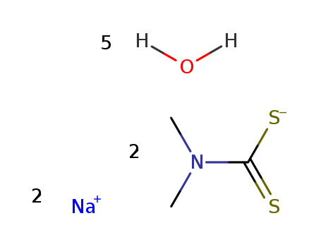 Sodium Dimethyldithiocarbamate Dihydrate