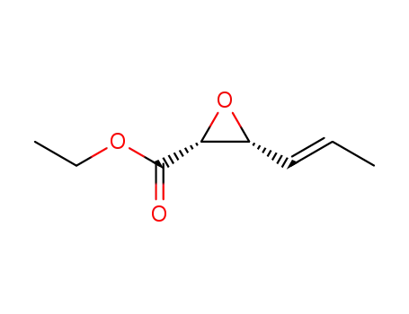 Molecular Structure of 326908-32-1 (Oxiranecarboxylic acid, 3-(1-propenyl)-, ethyl ester (9CI))