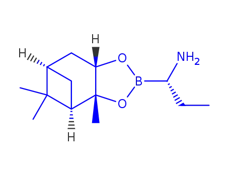 Molecular Structure of 208521-42-0 ((R)-BoroAbu-(+)-Pinanediol)