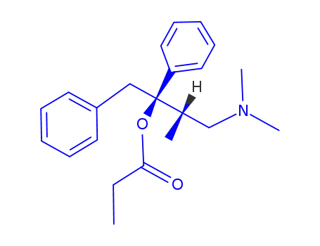Molecular Structure of 2338-37-6 (levopropoxyphene)