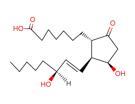 Molecular Structure of 24570-01-2 (11BETA-PROSTAGLANDIN E1)