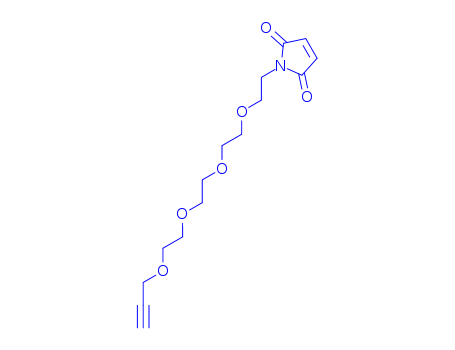 1262681-30-0,N-(3,7,10,13-tetraoxapentadec-14-ynyl)maleimide,