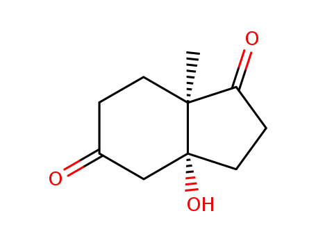 1H-Indene-1,5(4H)-dione, hexahydro-3a-hydroxy-7a-methyl-, cis-