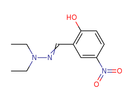 Benzaldehyde,2-hydroxy-5-nitro-, 2,2-diethylhydrazone cas  1750-89-6
