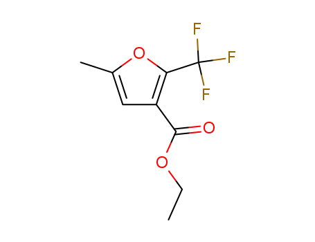 3-Furancarboxylic acid,5-methyl-2-(trifluoromethyl)-, ethyl ester