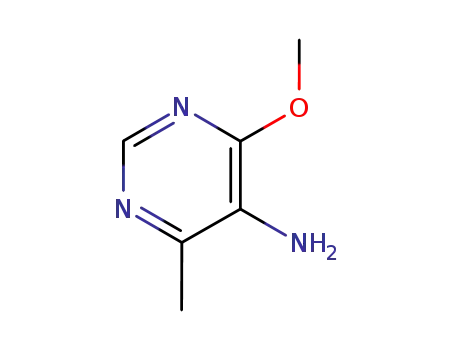 Molecular Structure of 2107-96-2 (5-Pyrimidinamine, 4-methoxy-6-methyl- (9CI))