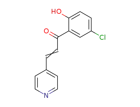 (E)-1-(5-chloro-2-hydroxyphenyl)-3-pyridin-4-ylprop-2-en-1-one