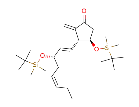 (3R,4R)-4-(tert-Butyl-dimethyl-silanyloxy)-3-[(1E,5Z)-(S)-3-(tert-butyl-dimethyl-silanyloxy)-octa-1,5-dienyl]-2-methylene-cyclopentanone