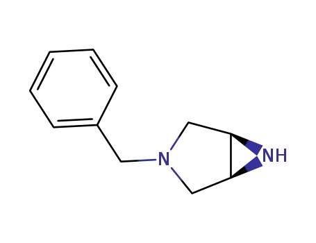 Molecular Structure of 20965-15-5 (3,6-Diazabicyclo[3.1.0]hexane,3-(phenylmethyl)-(9CI))