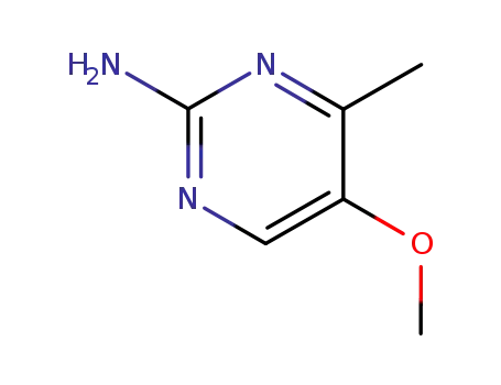 Molecular Structure of 1749-71-9 (Pyrimidine, 2-amino-5-methoxy-4-methyl- (7CI,8CI))