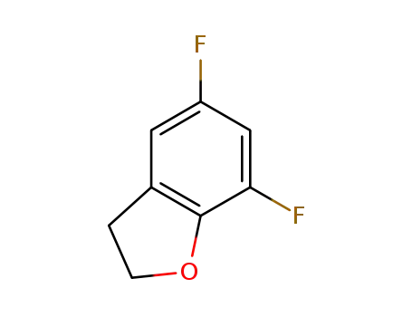 Molecular Structure of 175203-20-0 (5,7-DIFLUORO-2,3-DIHYDROBENZO[B]FURAN)