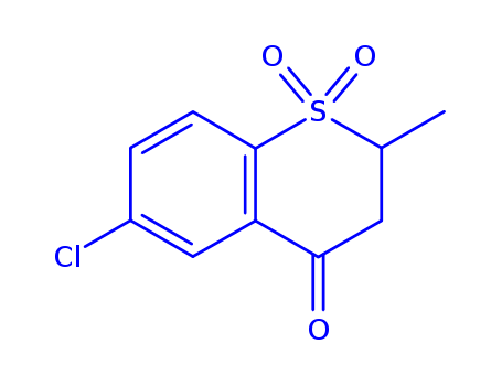 6-CHLORO-2-METHYL-1,2,3,4-TETRAHYDRO-1LAMBDA6-BENZOTHIINE-1,1,4-TRIONE