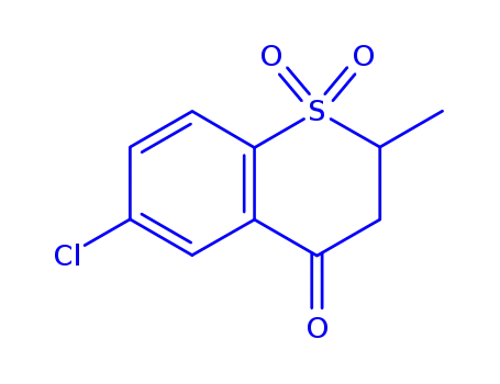 Molecular Structure of 175205-44-4 (6-CHLORO-2-METHYL-1,2,3,4-TETRAHYDRO-1LAMBDA6-BENZOTHIINE-1,1,4-TRIONE)