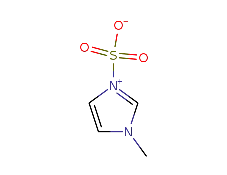 Molecular Structure of 21108-82-7 (3-methyl-1-sulfo-1H-imidazol-3-ium)
