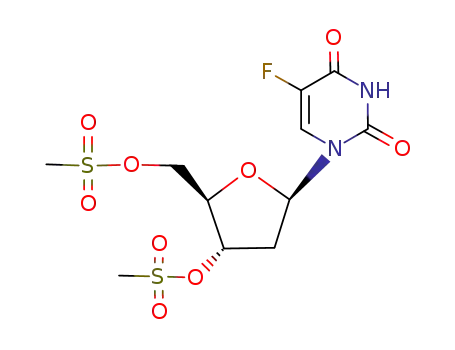 [(2R,3S,5R)-5-(5-fluoro-2,4-dioxopyrimidin-1-yl)-3-methylsulfonyloxyoxolan-2-yl]methyl methanesulfonate