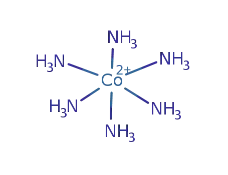 Molecular Structure of 15365-75-0 (hexaamminecobalt(II))