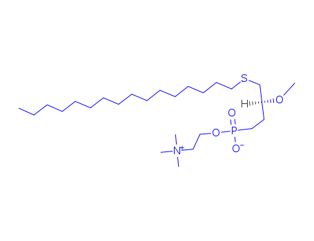 153413-99-1,2'-(trimethylammonio)-ethyl-4-(hexadecylthio)-3-methoxybutane phosphonate,2'-(trimethylammonio)-ethyl-4-(hexadecylthio)-3-methoxybutane phosphonate