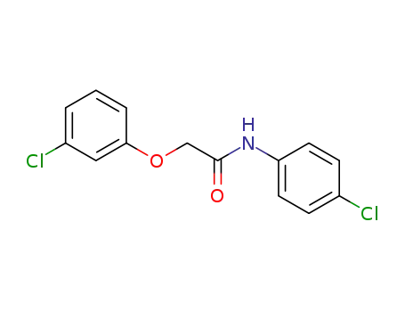 2-(3-chlorophenoxy)-N-(4-chlorophenyl)acetamide