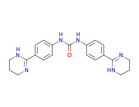 Urea,N,N'-bis[4-(1,4,5,6-tetrahydro-2-pyrimidinyl)phenyl]- cas  17745-24-3
