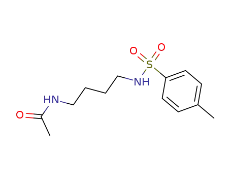 Molecular Structure of 15440-82-1 (N-(4-{[(4-methylphenyl)sulfonyl]amino}butyl)acetamide)