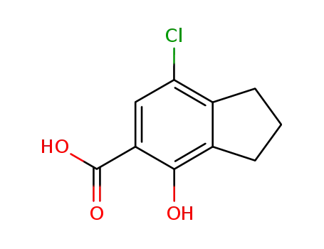 Molecular Structure of 153-43-5 (Clorindanic)